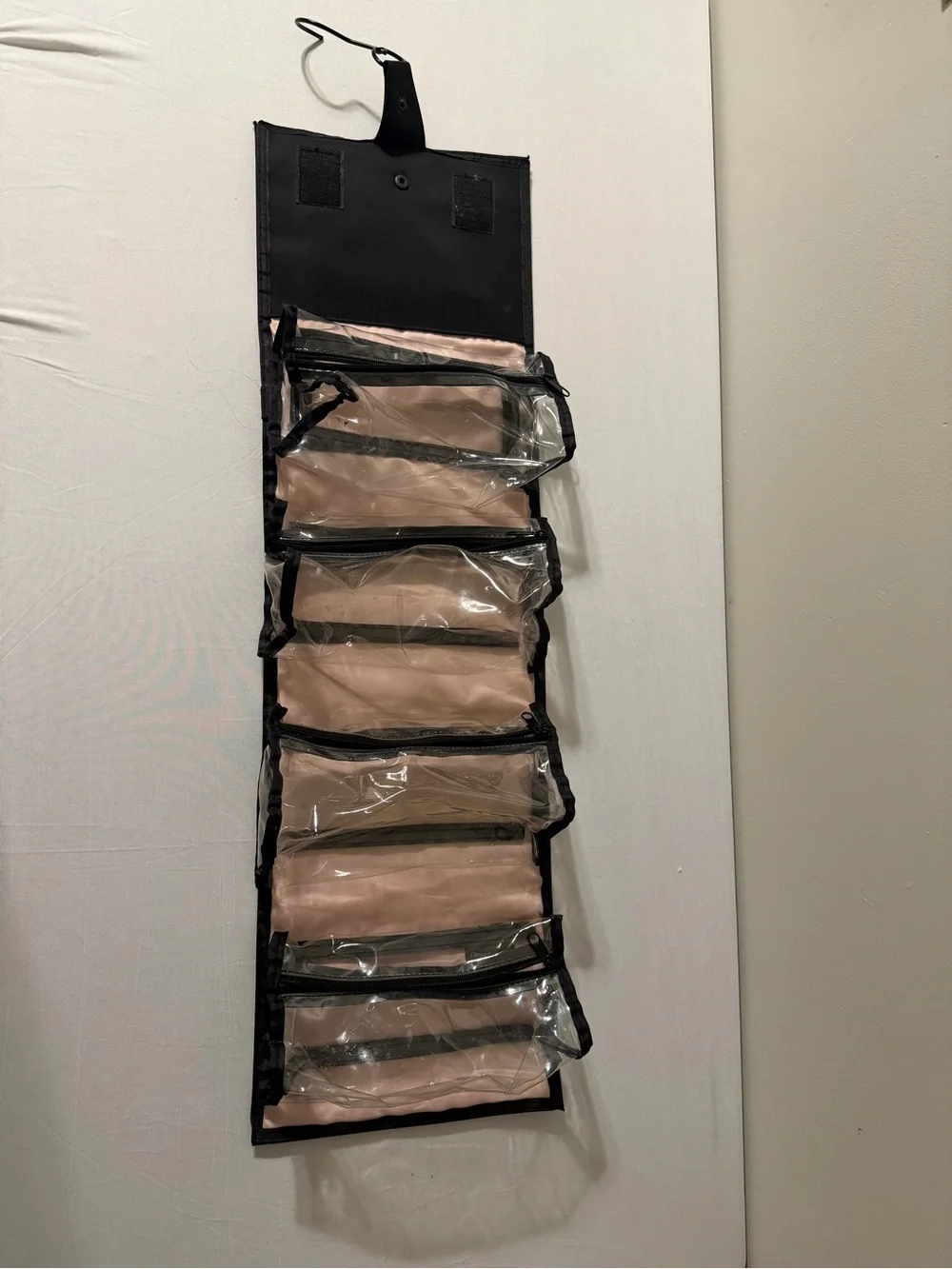 Mary Kay Roll Up Hanging Cosmetic Organizer with Hook